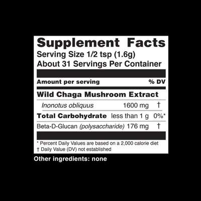 Teelixir Organic Chaga Mushroom - functional nutrition4