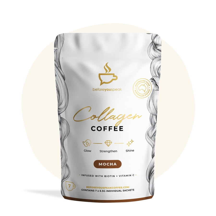 Before You Speak Collagen Coffee Mocha 6.5g x 7 Pack