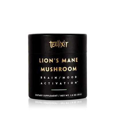 Teelixir Organic Lion's Mane Mushroom (Brain/Mood Activation) 100g