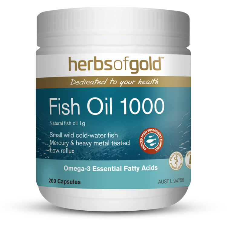 Herbs of Gold - Fish Oil 1000